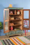 Blue Vintage Cabinet <p>W:92cm D:47cm H:156cm </p>