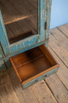 Blue Vintage Cabinet <p>W:92cm D:47cm H:156cm </p>