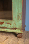 Light Green Vintage Cabinet <p>W:97cm D:31cm H:127cm </p>