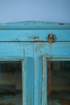 Light Blue Vintage Cabinet <p>W:95cm D:47cm H:143cm </p>