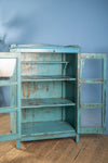 Light Blue Vintage Cabinet <p>W:95cm D:47cm H:143cm </p>