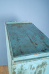 Light Blue Vintage Cabinet <p>W:95cm D:47cm H:143cm </p>