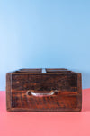 Wooden Vintage Tray with Compartments - 06