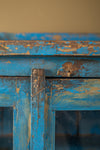 Vintage Blue Cabinet <p>W:75cm D:40cm H:127cm </p>