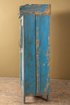 Vintage Blue Cabinet <p>W:75cm D:40cm H:127cm </p>