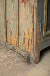 Vintage Earth Tones Jali Cupboard <p>W:130cm D:77cm H:218cm </p>