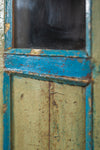 Olive & Blue Vintage Cabinet <p>W:71cm D:37cm H:140cm </p>