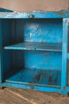 Blue Vintage Wooden Cabinet <p>W:61cm D:38cm H:68cm </p>