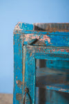 Vintage Blue Side Cabinet <p>W:64cm D:37cm H:73cm </p>