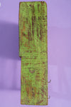 Vintage Green Kitchenware Wall Rack <p>W:30cm D:11cm H:39.5cm </p>