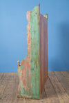 Vintage Pink & Green Shelving Unit <p>W:88cm D:32cm H:121cm </p>