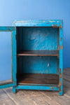 Vintage Blue Side Cabinet <p>W:50cm D:34cm H:72cm </p>