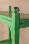 Green Vintage Baker Shelves <p>W:76cm D:32cm H:110cm </p>