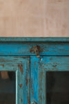 Blue Vintage Sideboard <p>W:180cm D:43cm H:78cm </p>