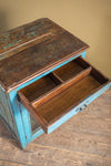 Vintage Blue Side Cabinet <p>W:64cm D:40cm H:69cm </p>