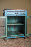 Vintage Blue Side Cabinet <p>W:64cm D:40cm H:69cm </p>