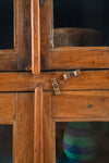 Wooden Vintage Cabinet with Tiles <p>W:98cm D:45cm H:147cm </p>