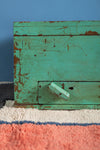 Turquoise Vintage Writing Box with Drawers