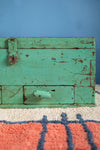 Turquoise Vintage Writing Box with Drawers