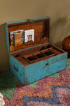 Light Blue Vintage Writing Box