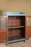 Grey Blue Vintage Cabinet <p>W:65cm D:36cm H:100cm </p>