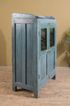 Grey Blue Vintage Cabinet <p>W:65cm D:36cm H:100cm </p>