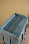 Grey Blue Vintage Cabinet <p>W:65cm D:36cm H:100cm </p>