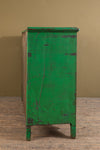 Green Vintage Wooden Cabinet <p>W:125cm D:49cm H:107cm </p>