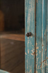 Vintage Pale Blue Wooden Cabinet <p>W:92cm D:57cm H:78cm </p>