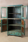 Vintage Blue Tones Cabinet <p>W:92cm D:55cm H:182cm </p>