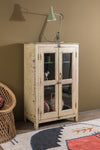 Cream Vintage Wooden Cabinet <p>W:82cm D:41cm H:125cm </p>