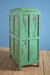 Vintage Turquoise Wooden Cabinet <p>W:64cm D:38cm H:103cm </p>