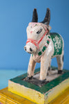 Vintage Wooden Carved Indian Sacred Cow