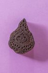 Vintage Mini Wooden Printing Block - 389