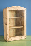 Vintage Cream Wall Showcase <p>W:41cm D:13cm H:62cm </p>