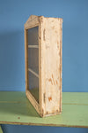 Vintage Cream Wall Showcase <p>W:41cm D:13cm H:62cm </p>