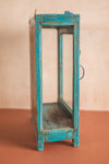 Blue Vintage Showcase <p>W:31cm D:15cm H:50cm </p>