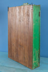 Vintage Green Wall Showcase <p>W:62cm D:16cm H:98cm </p>