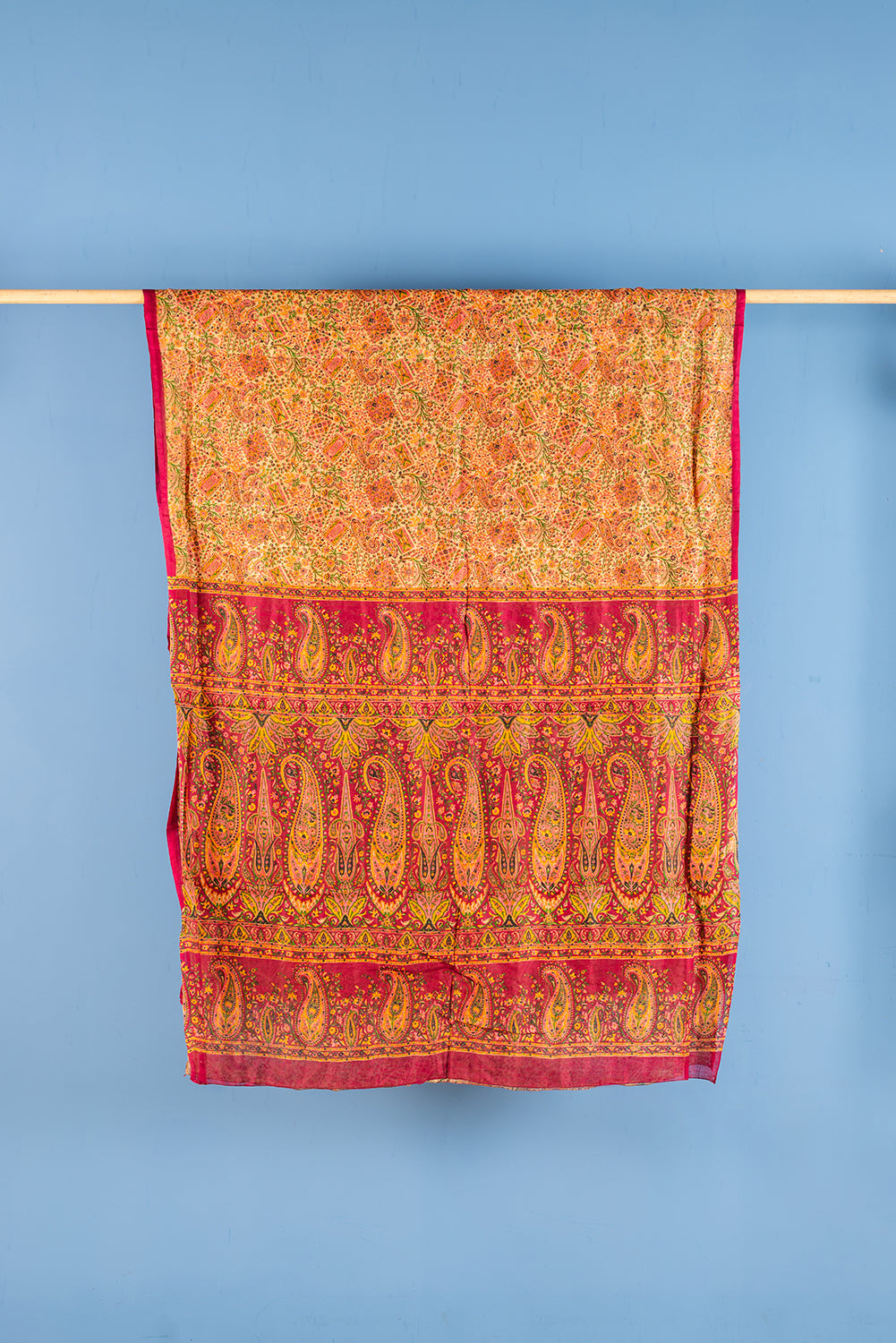 Vintage Silk Sari - 5 Metres Long - 1914