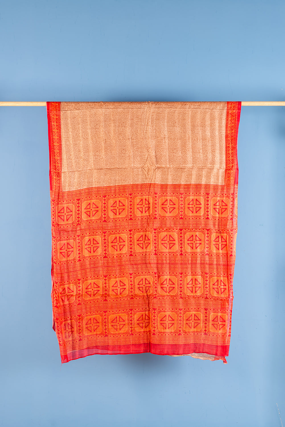 Vintage Silk Sari - 5 Metres Long - 1952