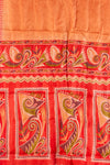 Vintage Silk Sari - 5 Metres Long - 1959