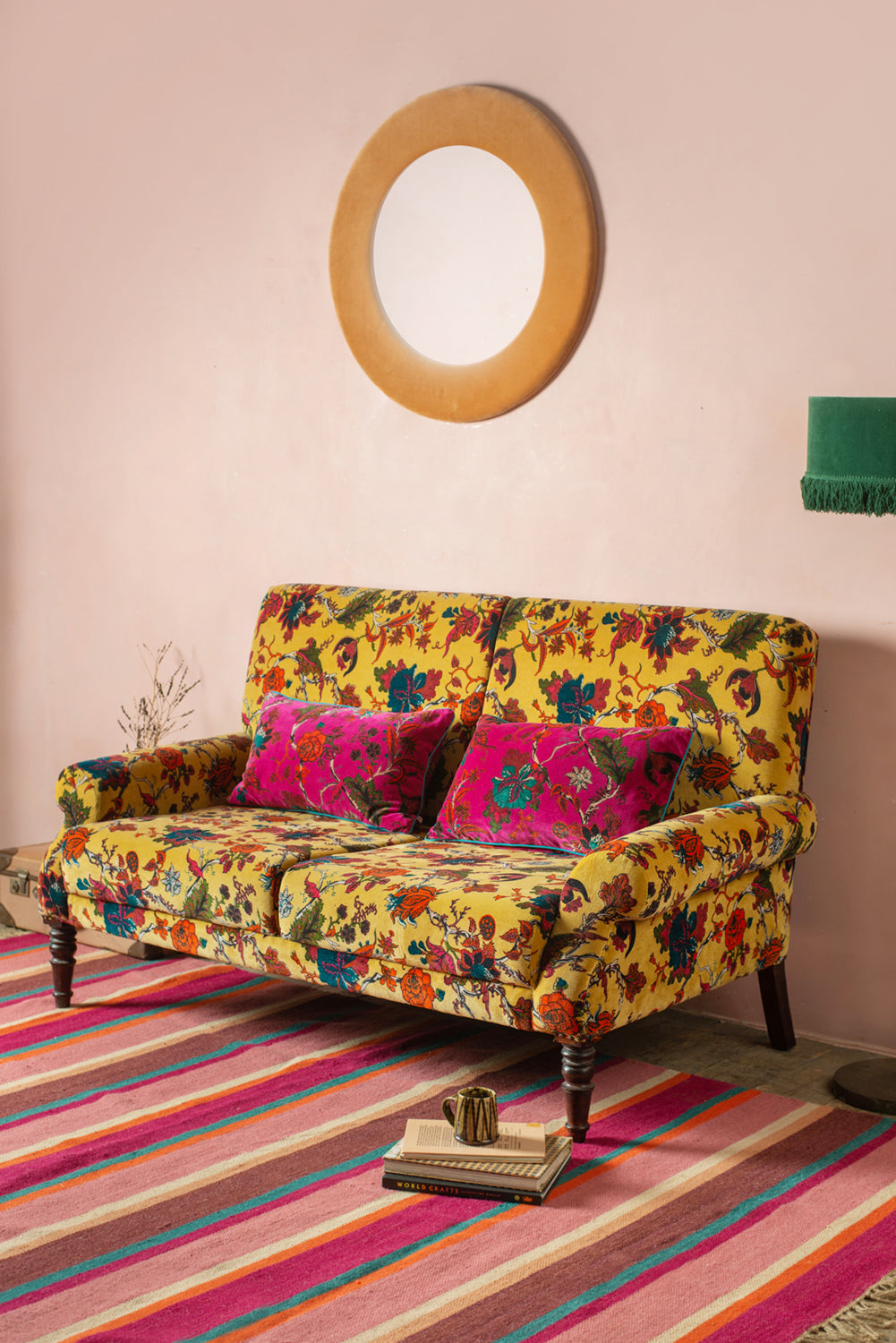 Floral sofas and discount chairs