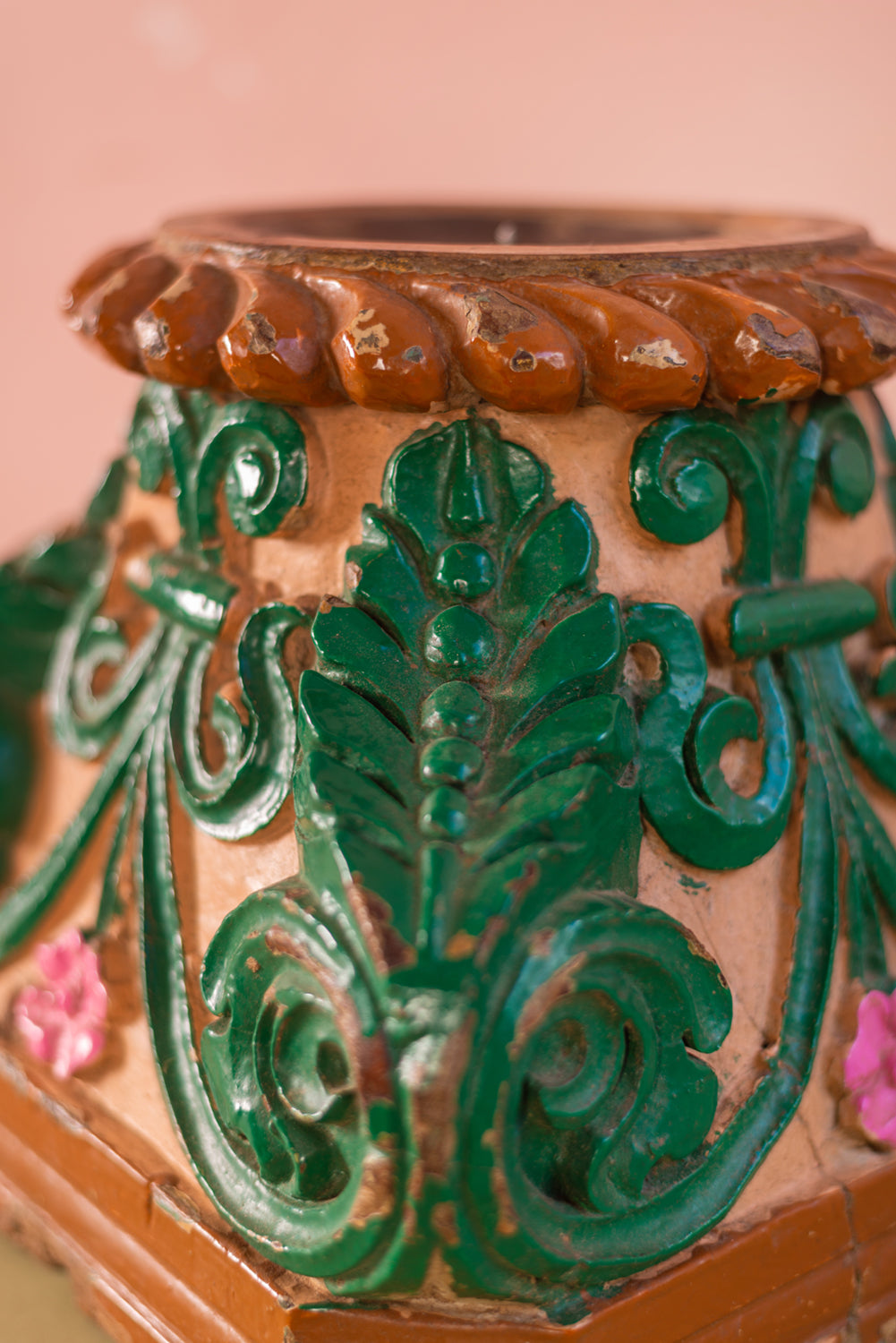 Ornate Vintage Candle Stand